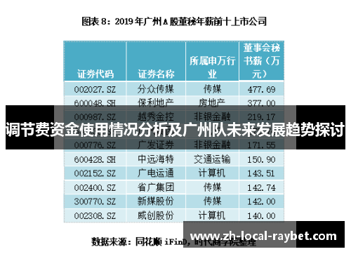 调节费资金使用情况分析及广州队未来发展趋势探讨 调节费资金使用情况分析及广州队未来发展趋势探讨